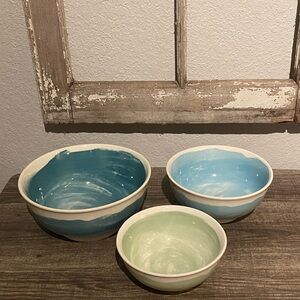 Pepper + Vetiver Nesting Bowls Set of 3